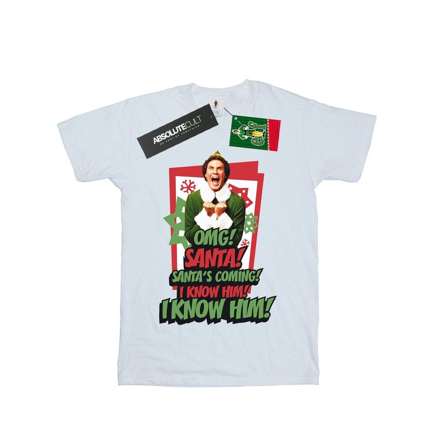 Elf  OMG Santa TShirt 