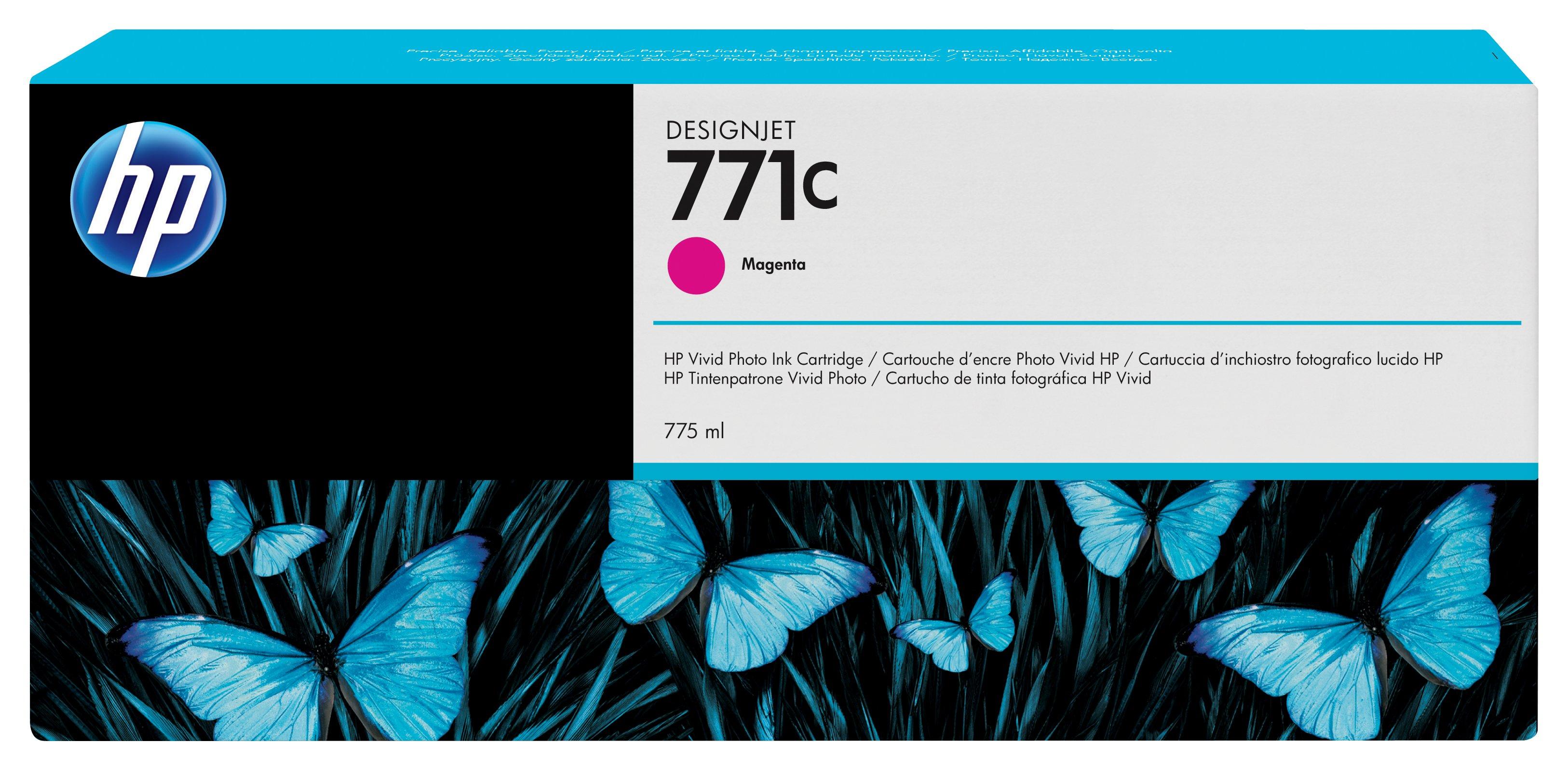 Hewlett-Packard  HP Tintenpatrone 771C magenta B6Y09A DesignJet Z6200 775ml 