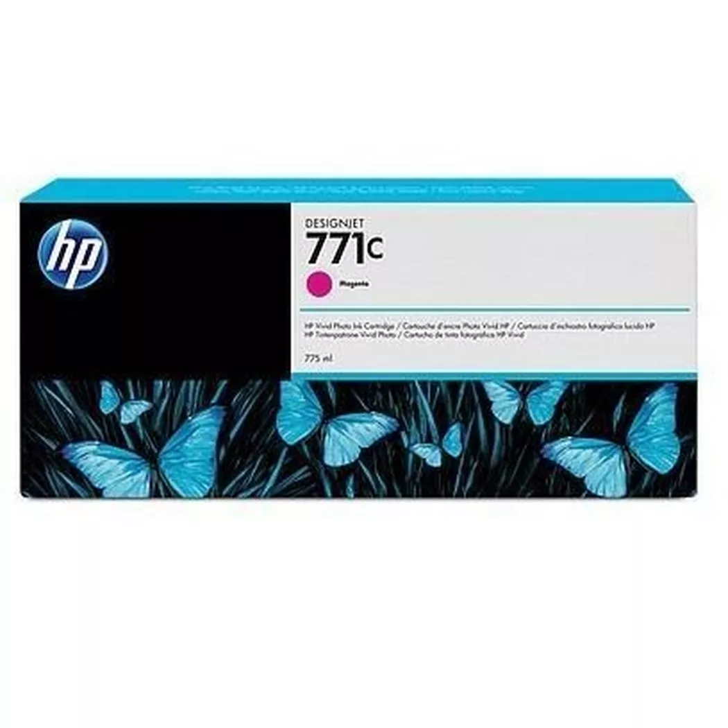 Hewlett-Packard – HP Tintenpatrone 771C magenta B6Y09A DesignJet Z6200 775ml, One Size