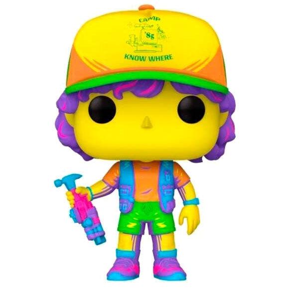 Funko  Figurine POP Stranger Things Dustin dans Beef Black Light Exclusif 