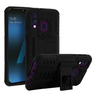 Avizar  Coque Antichoc Samsung Galaxy A40 Noir 