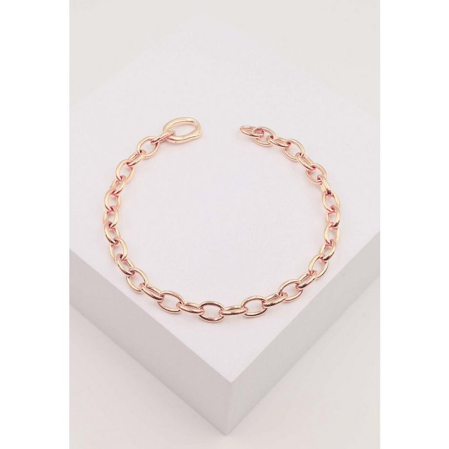 MUAU Schmuck  Bracelet Anker Rotgold 750 20cm, 6mm 