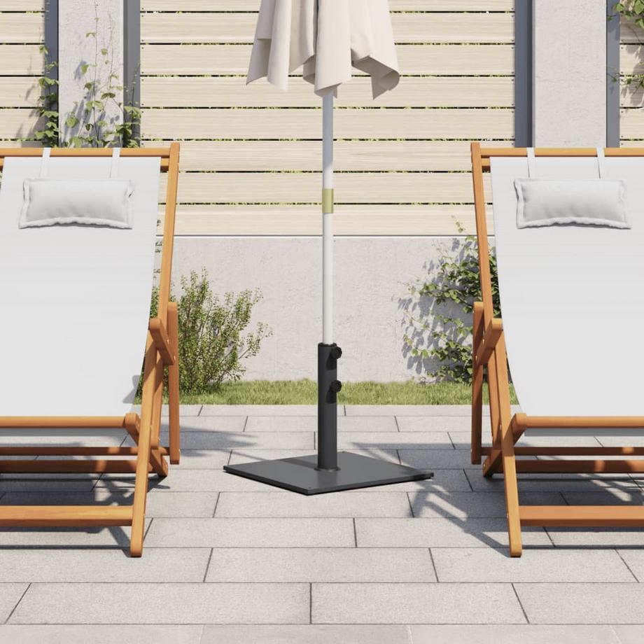 VidaXL Sonnenschirmständer stahl  