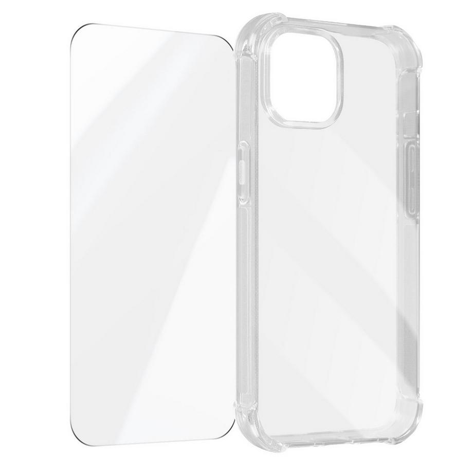 Avizar  Cover iPhone 15 Plus + vetro temperato 