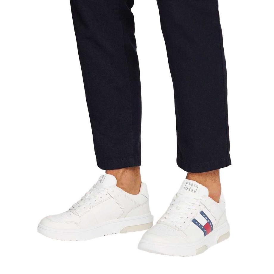 TOMMY JEANS Leder Sneaker  