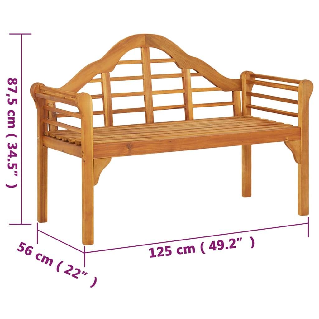 VidaXL Gartenbank holz  