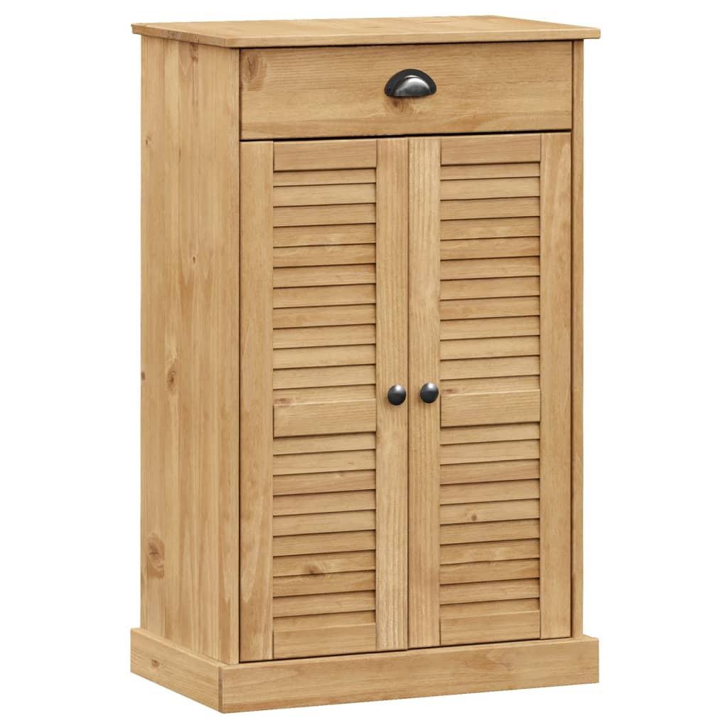 VidaXL Armoire à chaussures bois de pin  