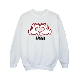 Disney  Love You Hands Sweatshirt 