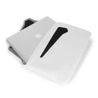 TUCANO  BFSOFT15-W sacoche d'ordinateurs portables 38,1 cm (15") Housse Blanc 