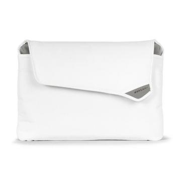 BFSOFT15-W borsa per laptop 38,1 cm (15") Custodia a tasca Bianco