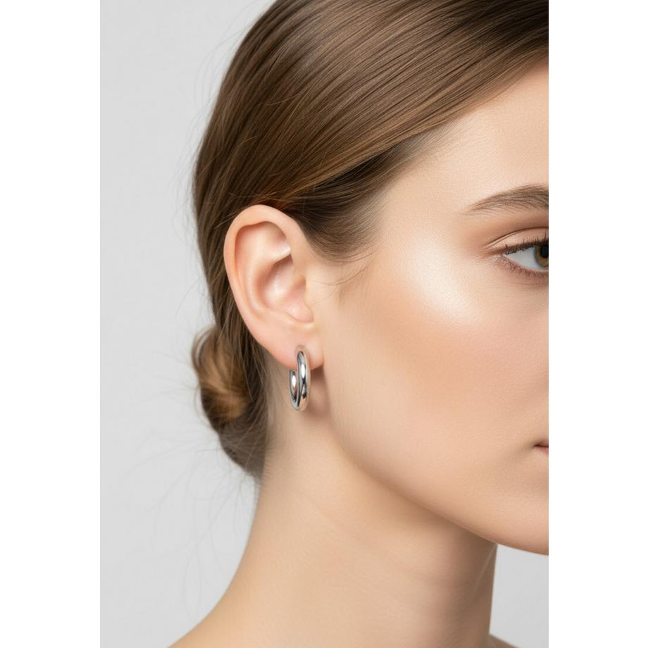 Maxte  Puces d'eilles DemiCréoles Arrondies  en 