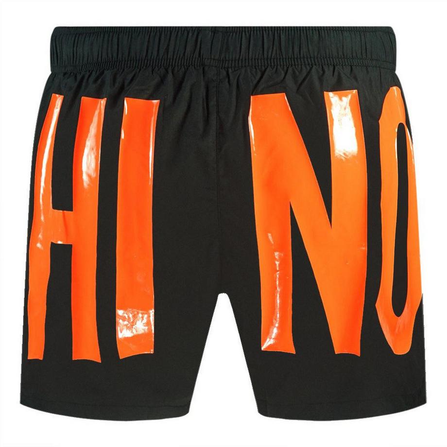 MOSCHINO Short de bain Imprimé Logo  