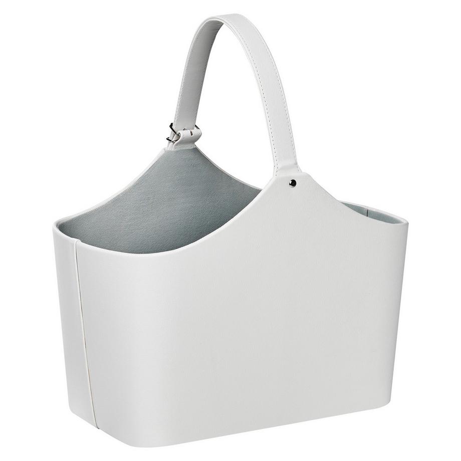 Beliani Korb, Büroaccessoires en Pelle sintetica Classico ELAM  