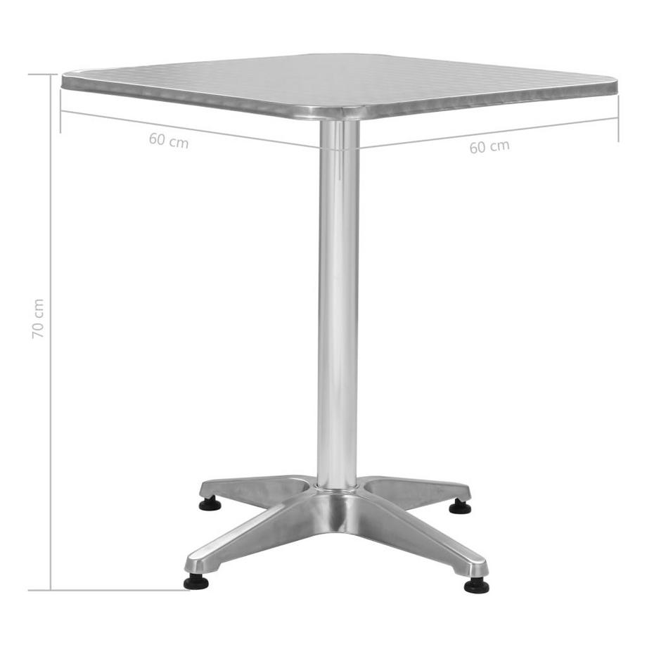 VidaXL Gartentisch metall  