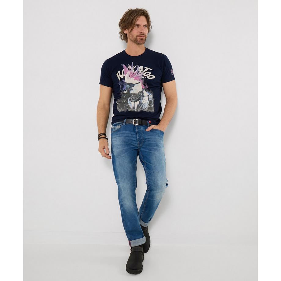 Joe Browns T-Shirt con motivo cacatua e tema musicale  