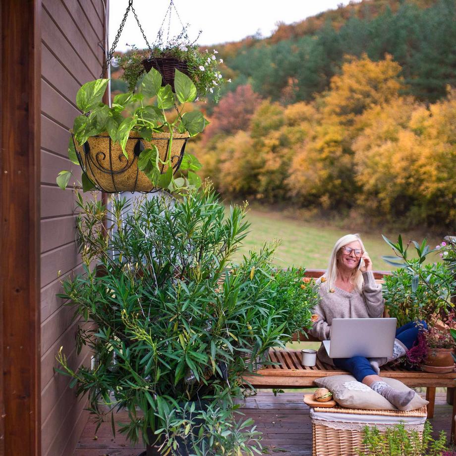 Northix Lot de 3 lampes suspendues avec pâte de coco  