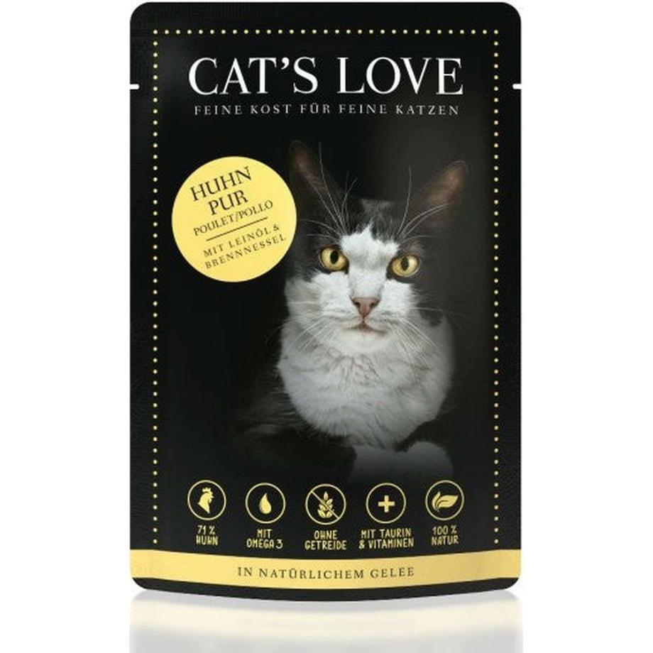 Cat's Love  Adult Poulet pure, 85g 