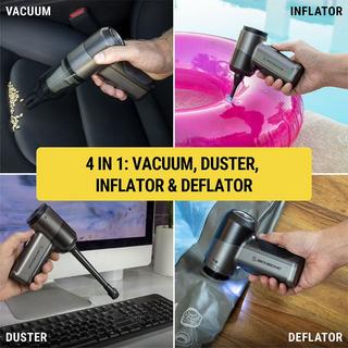 SCOSCHE SCOVAC Mini aspirapolvere e soffiatore 4 in 1  