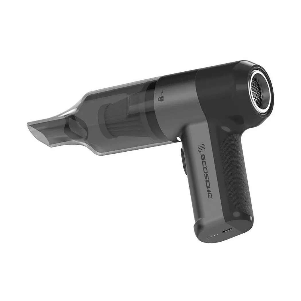 SCOSCHE - SCOVAC 4-in-1 Mini Staubsauger & Bläser, Schwarz, One Size