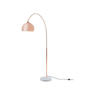 OZAIA Grand lampadaire arc style art déco OMBRAGE Métal marbre 1Cuivré  