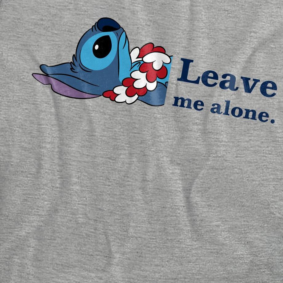 Lilo & Stitch T-Shirt Leave Me Alone Meliert  