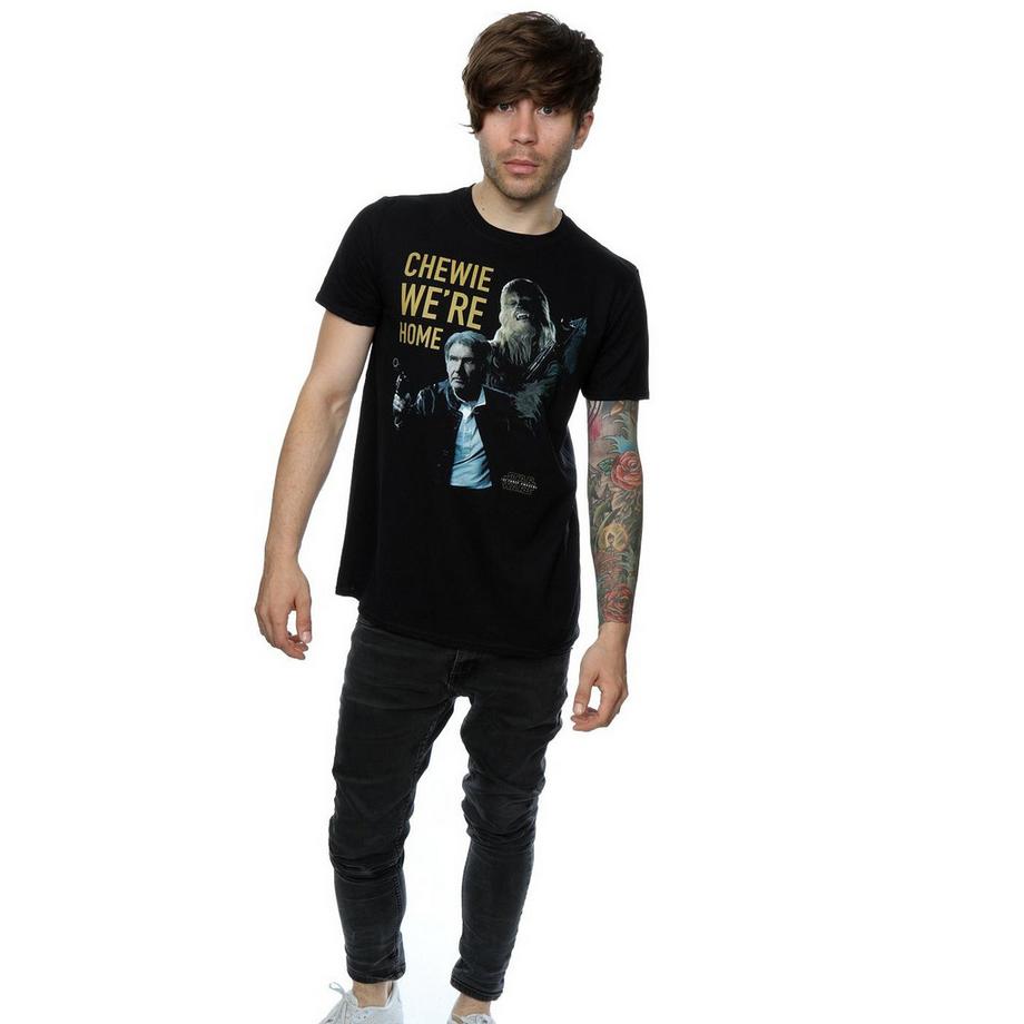 STAR WARS Force Awakens Chewie We're Home T-Shirt  