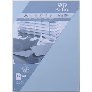 Artoz ARTOZ Papier 1001 A4 107796144 100g, pastellblau 5 Blatt  