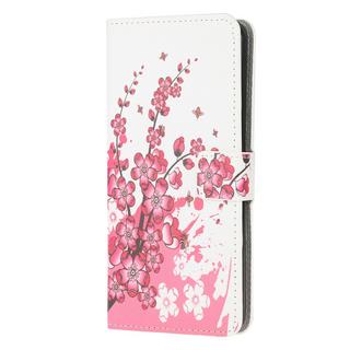 Cover-Discount  Galaxy S21 Ultra - Cuir coque Fleur de prune 