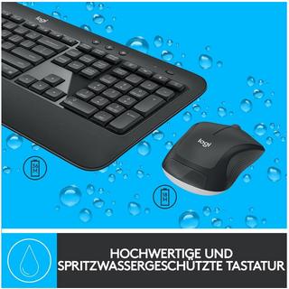 Logitech  Tastatur-Maus-Set MK540 Advanced US-Layout, für Windows 