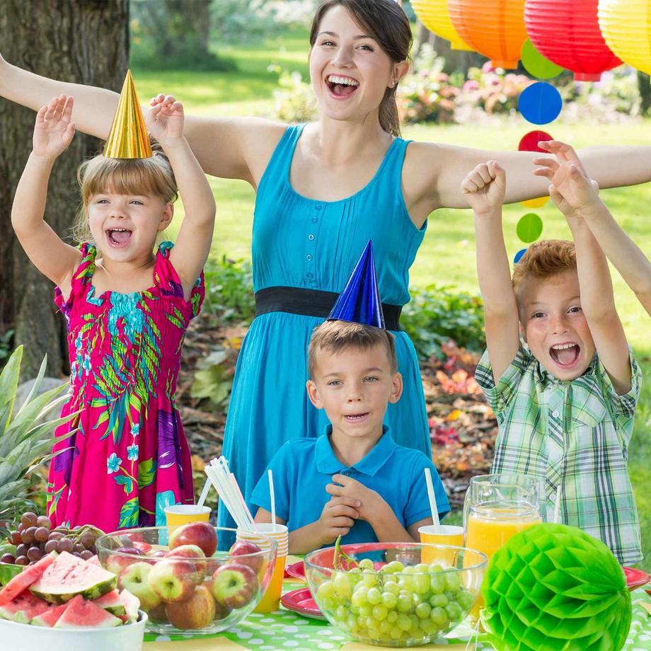 B2X Lanternes LED colorées 10 pièces  