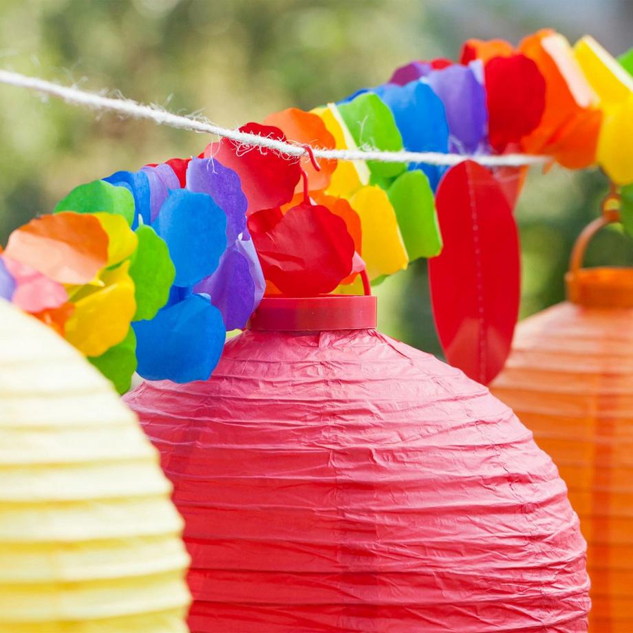 B2X Lanternes LED colorées 10 pièces  