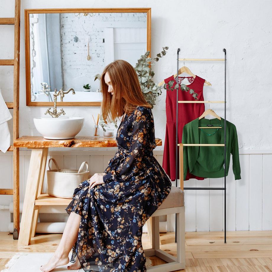 B2X  Échelle porte-serviettes en métal 