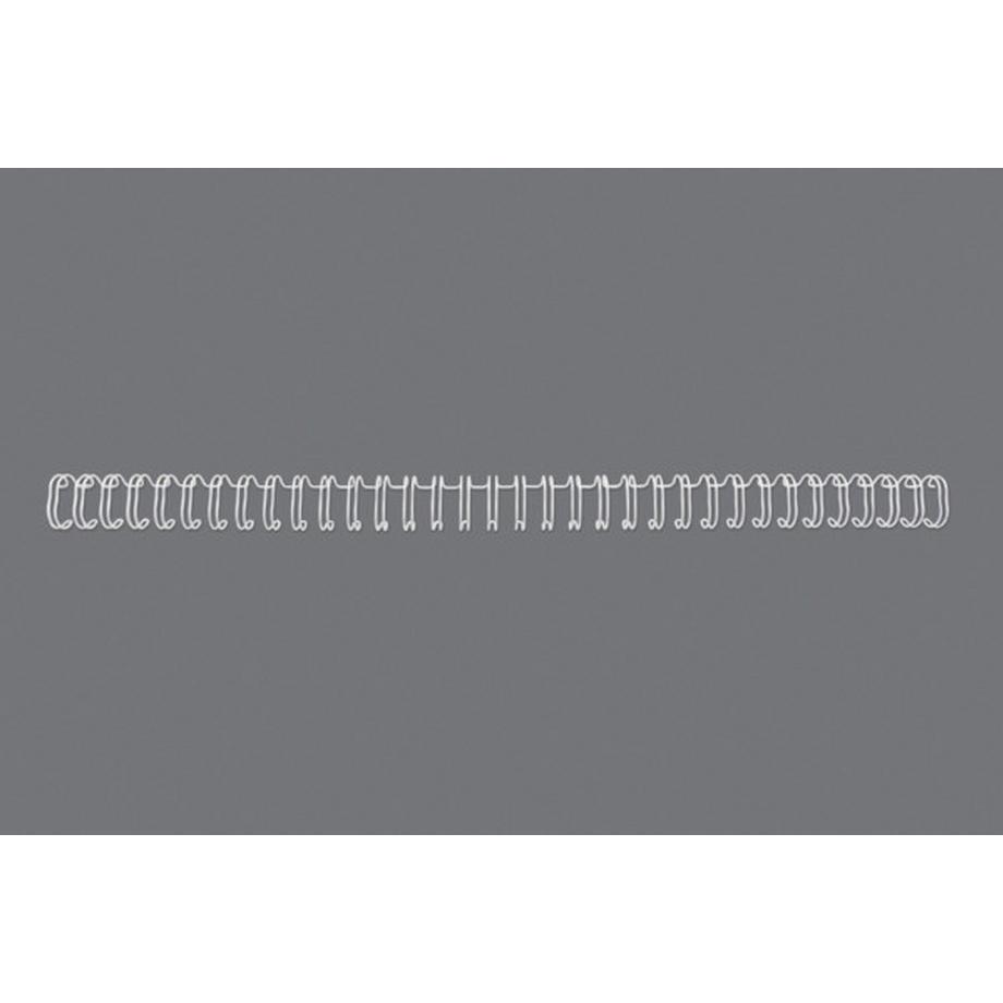 GBC  GBC Drahtbinderücken 8mm A4 RG810570 weiss, 34 Ringe 100 Stück 