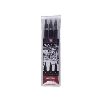 SAKURA Pigma Pen Set 2x0,4mm/1x0,8mm