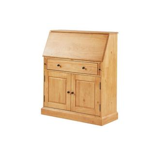 Vente-unique Scrivania Abete e MDF Quercia CLEORE  