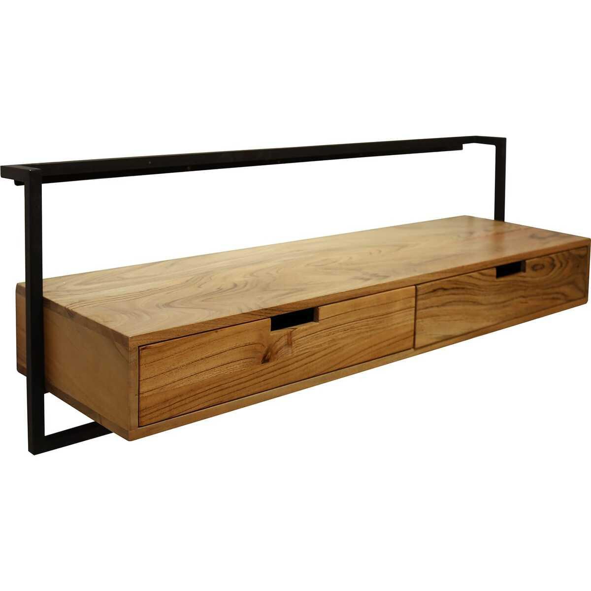 mutoni Meuble TV Air solid acacia naturel  