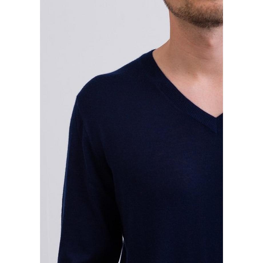 CASH-MERE.CH Kaschmir V-Ausschnitt Pullover  