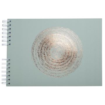 Spiralalbum 50 Seiten, 32x22 cm, Ellipse