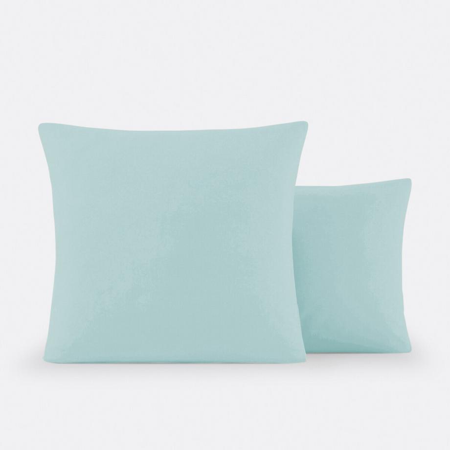 Taie d'oreiller enfant unie coton bio