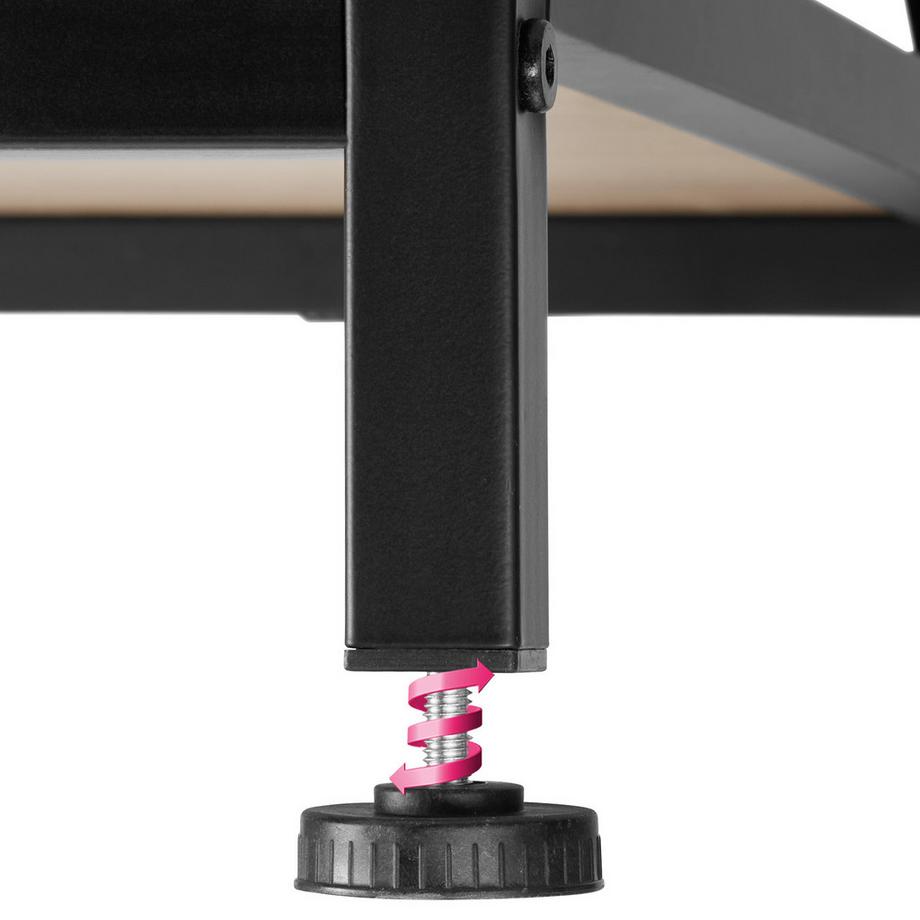 Tectake Sitztruhe Calico Industrial Style 81,5 x 41,5 x 50,5 cm  