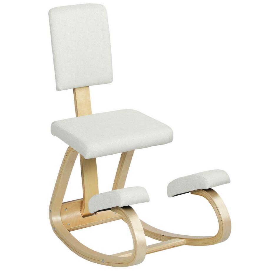 HOMCOM  chaise ergonomique à genoux 