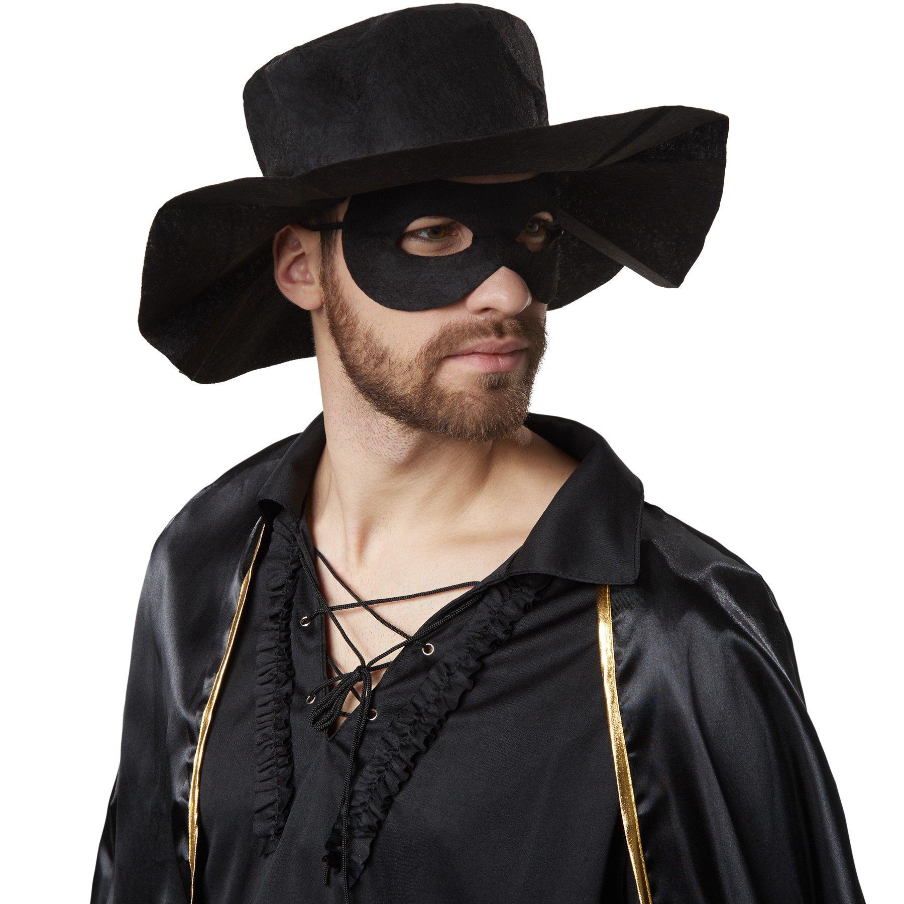 Tectake  Costume da uomo - Zorro 