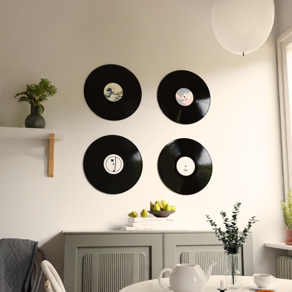 Northio Gancio per dischi a parete - confezione da 4 pezzi  