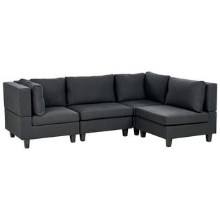 Beliani Ecksofa aus Polyester Modern UNSTAD  