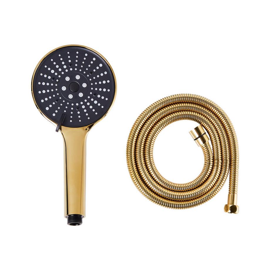 Beliani Kit doccia con soffione e flessibile en ABS (materiale sintetico resistente) Classico MAPIRI  