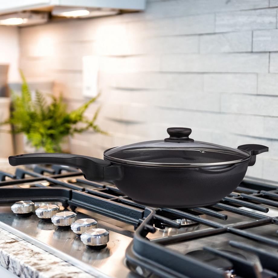 B2X Wok con coperchio induzione  