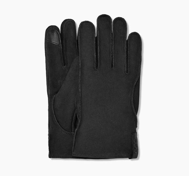 UGG  Leather Clamshell Logo Glove-L 
