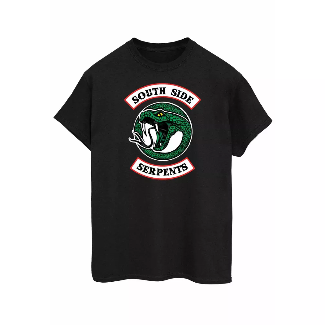 Riverdale - Southside Serpents TShirt, für Damen, Schwarz, Größe S