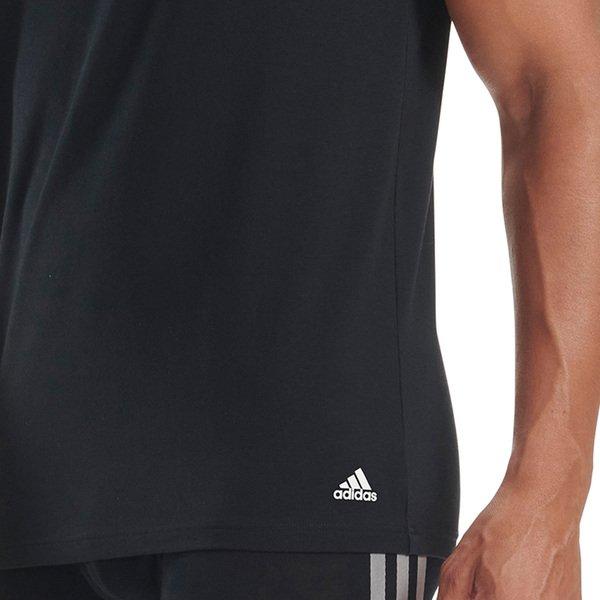 adidas  4er Pack Active Flex Cotton 3 Stripes - Unterhemd / Shirt Kurzarm 