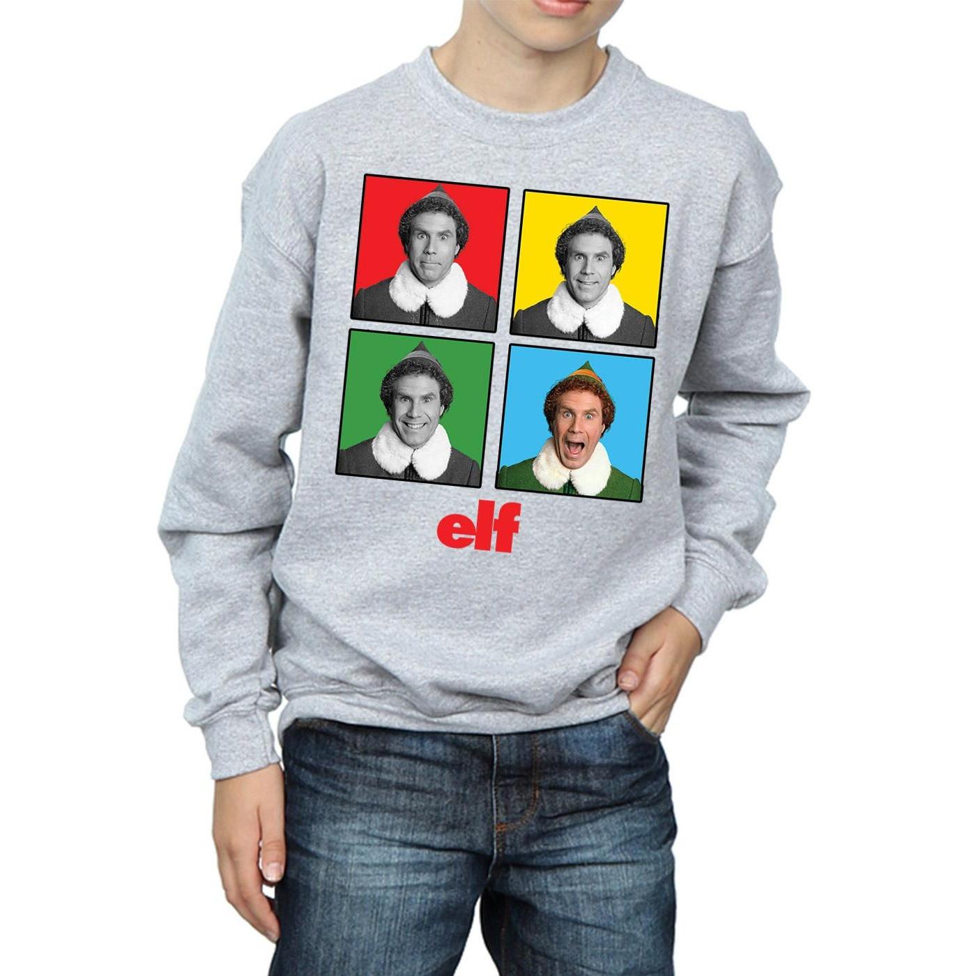 Elf  Four Faces Sweatshirt 